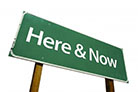 here and now sign